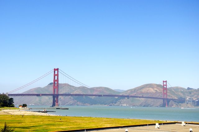 A Golden Gate em São Francisco.