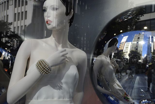 Vitrine na Rua Omotesando