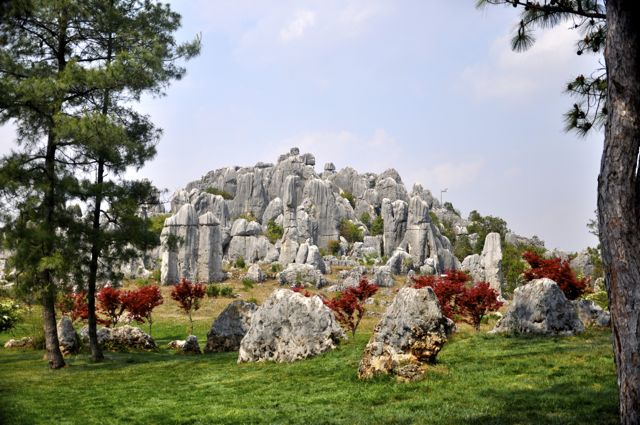 A Floresta de Pedras de Kunming