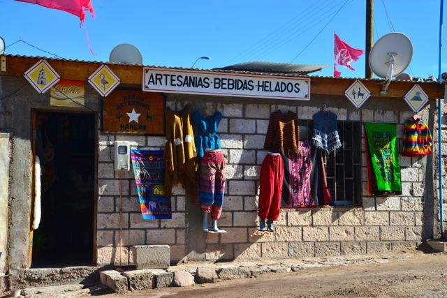 Artesanato em Toconao.