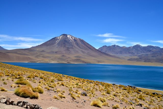 Paisagens de contrastes no Chile.