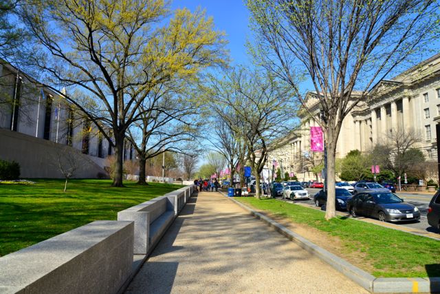 Um grande complexo de museus no The Mall.