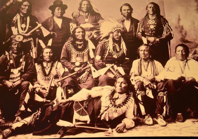 Fotos históricas no Museu Nacional dos Índios Americanos