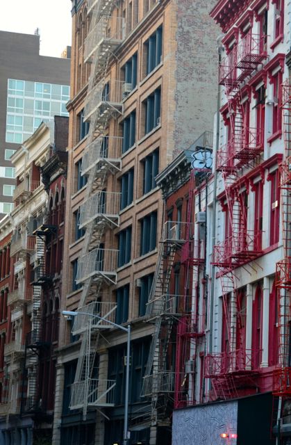 A arquitetura do Soho é especial.