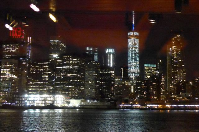 A vista de Manhattan a partir do The River Café