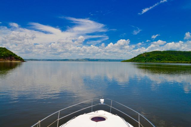 A barra do Rio Paraguaçu