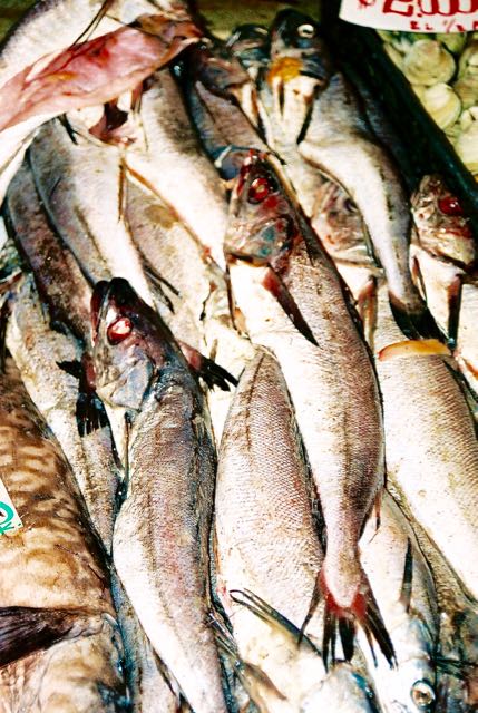 Mercado de peixes de Santiago.
