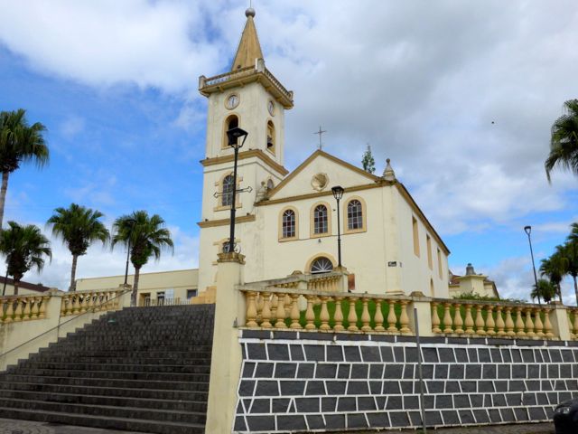 A igrejinha de Morretes.