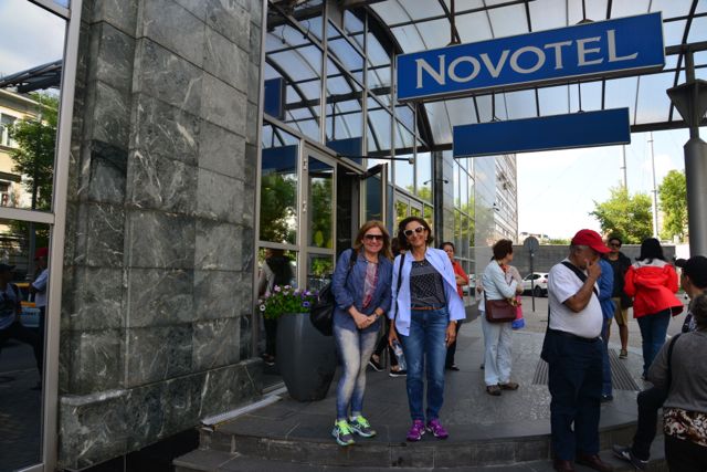 O Novohotel Centre, no centro de Moscou.