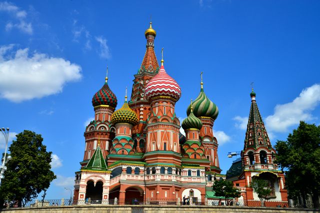 A Catedral de São Basílio.