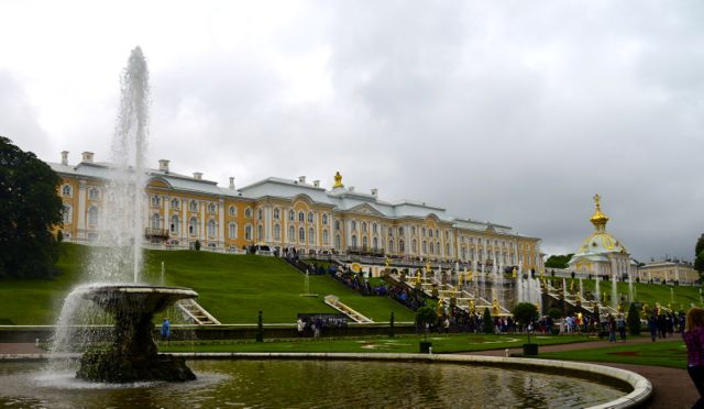 O Palácio de Verão de Peterhof