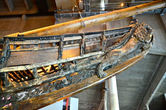 O casco do barco encontrava-se incrivelmente conservado.