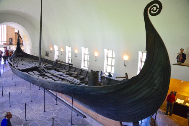 Os barcos Vikings eram leves e de fácil navegação
