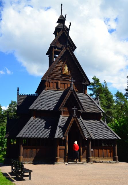 A espetacular Igreja de Madeira, de 1.200.