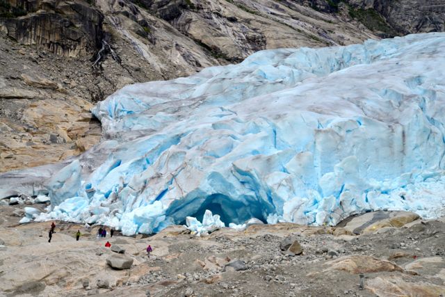 O Glaciar Nigardsbreen
