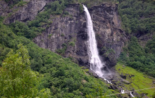 A paisagem arrebatadora do Trem de Flam.