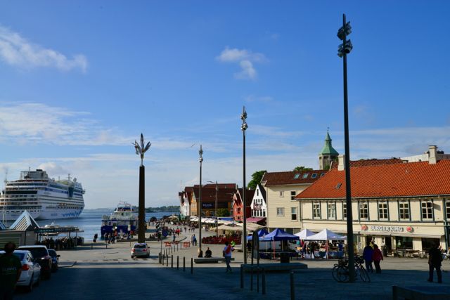 O centro de Stavanger.