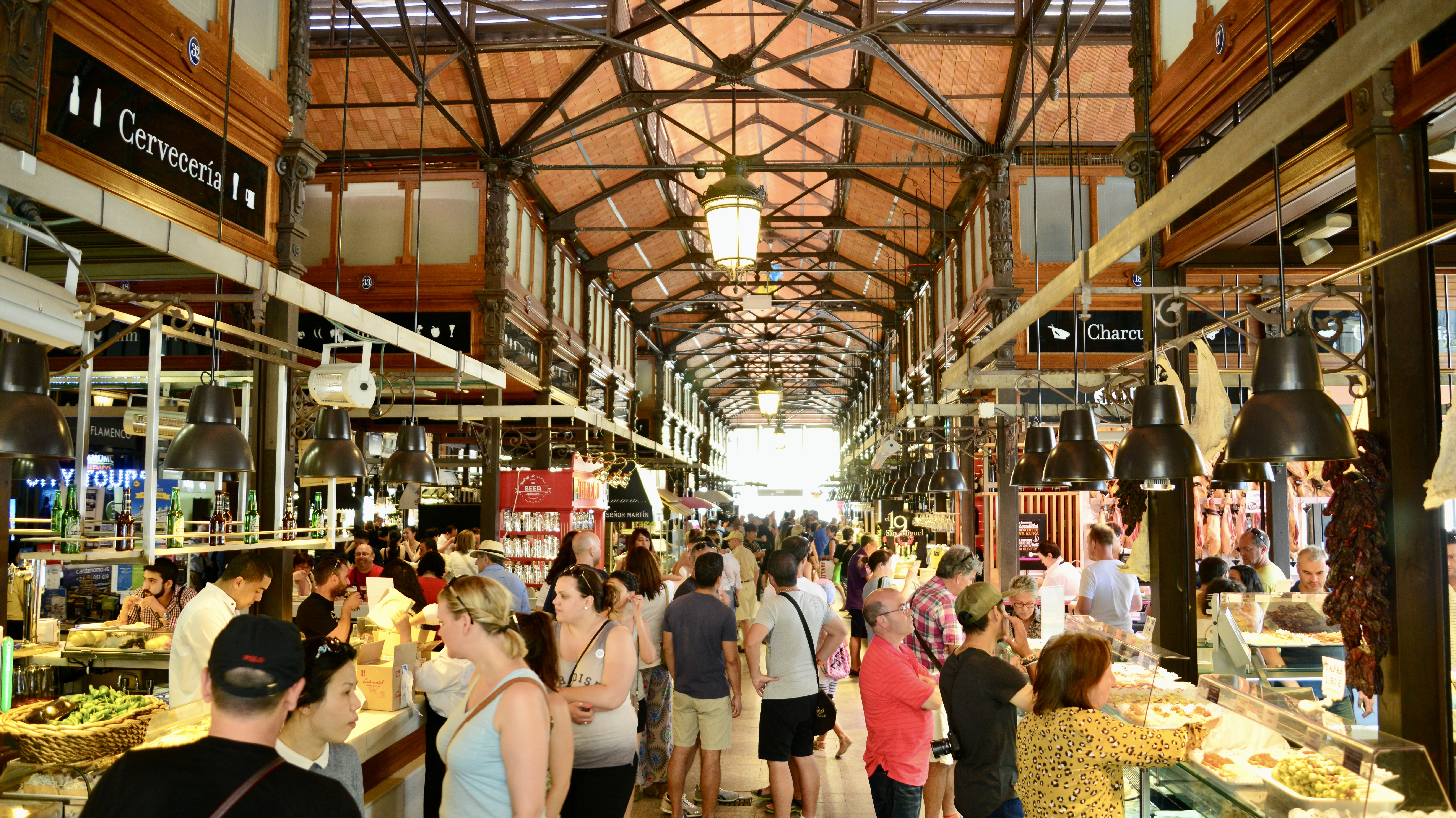 O Mercado de San Miguel e o Restaurante Botin
