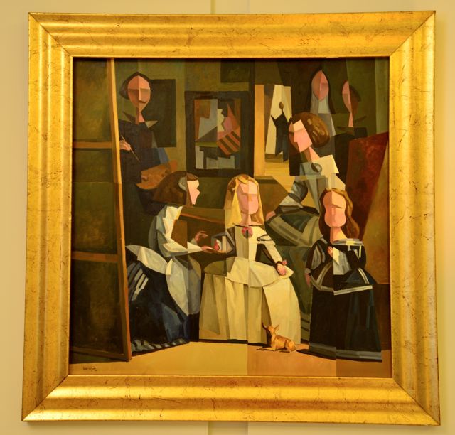 Adaptação do quadro As Meninas de Velazquez.