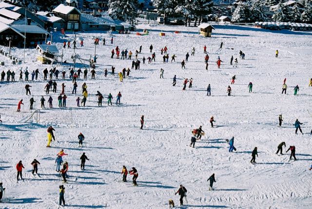 O turismo de neve é uma das principais atrações de Bariloche