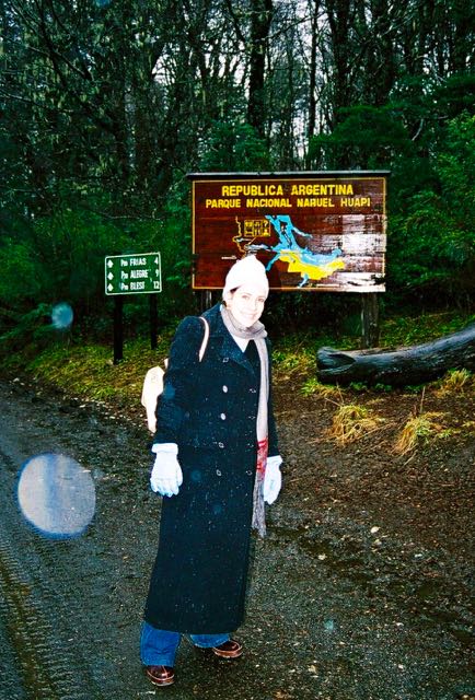 Chegando ao Parque Nacional Nahuel Huapi