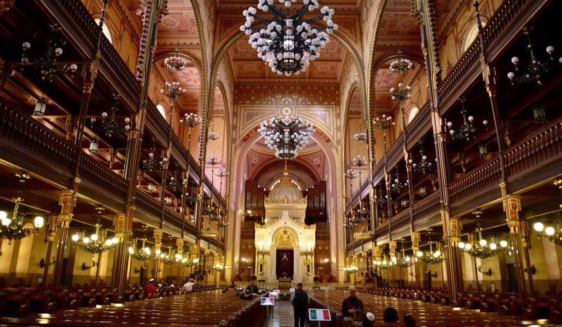 A Grande Sinagoga e o vibrante bairro judeu de Budapeste