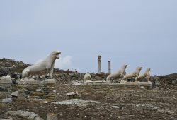 Ilha de Delos, uma criação de Poseidon