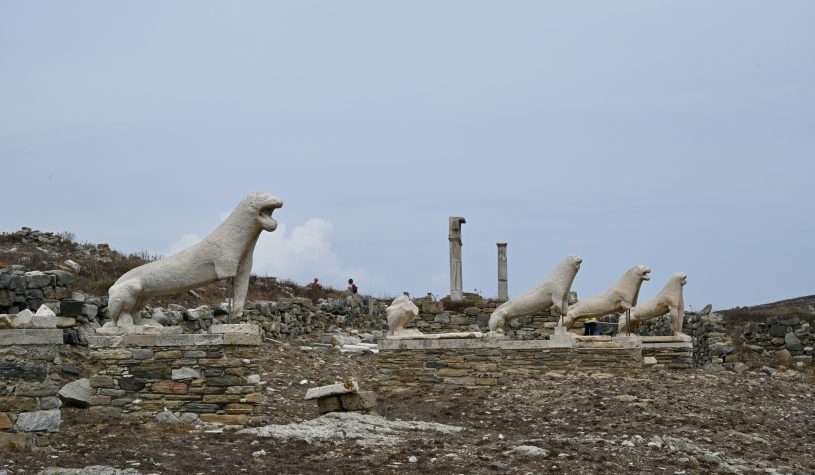 Ilha de Delos, uma criação de Poseidon