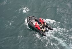 Tempestade no Mar Glacial Ártico