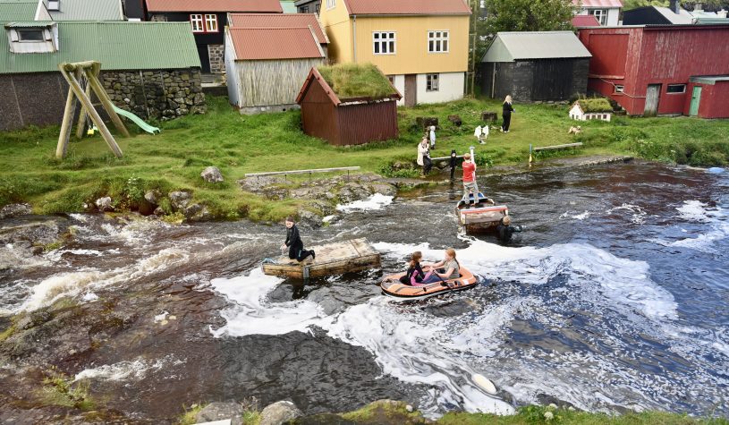 Navegando para as Ilhas Faroe