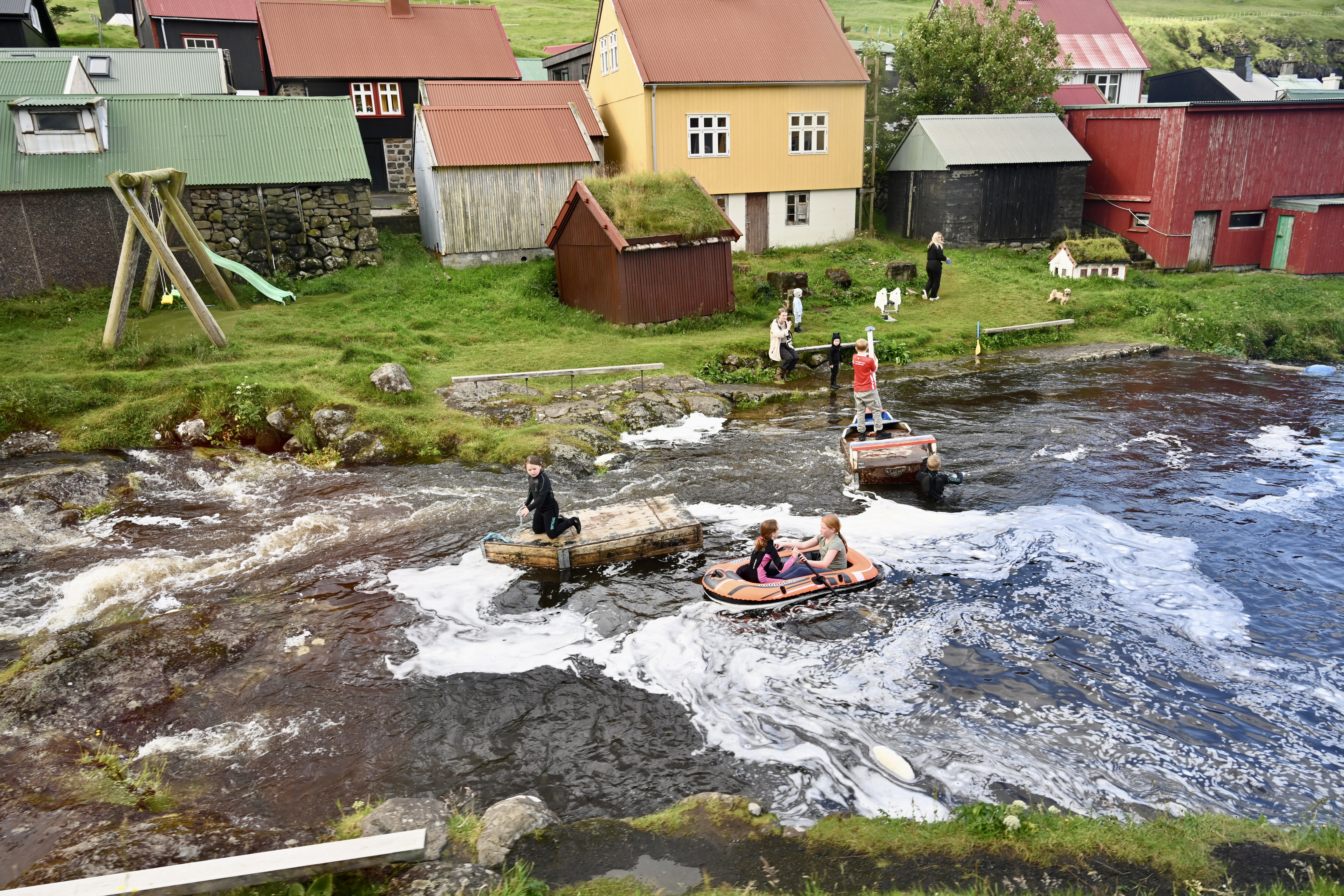 Navegando para as Ilhas Faroe