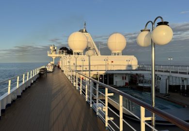 Um dia de navegação pelo Mar do Norte