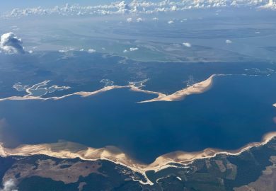 A Amazônia vista de cima