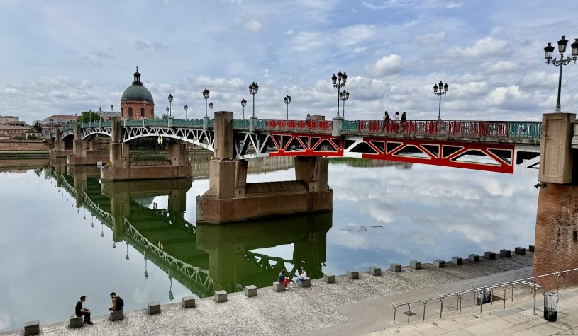 Toulouse: as pontes sobre o Rio Garonne