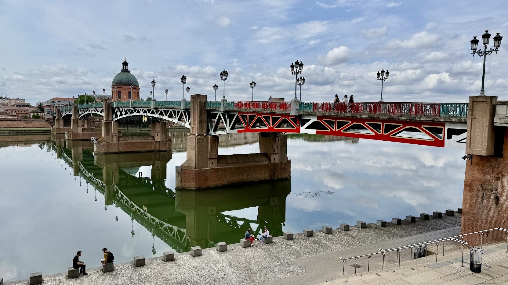 Toulouse: as pontes sobre o Rio Garonne