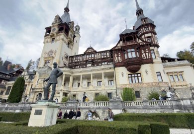O Castelo de Peles em Sinaia