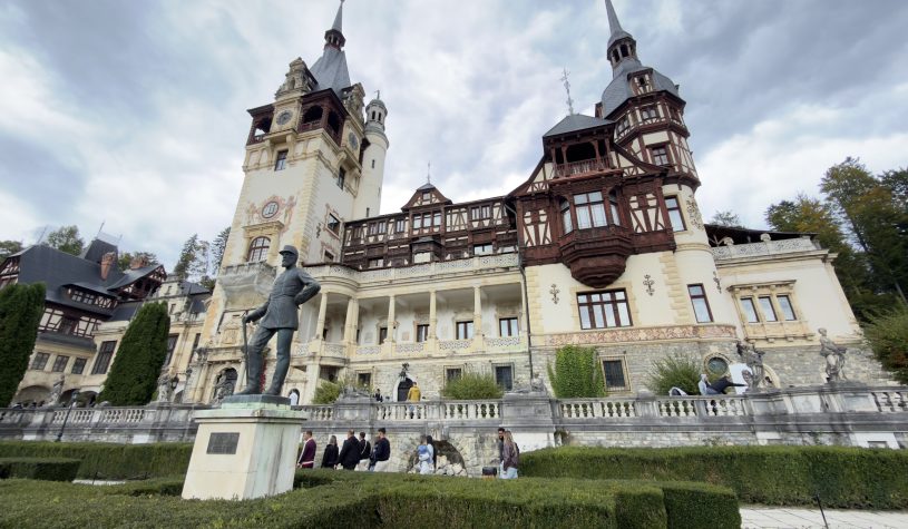 O Castelo de Peles em Sinaia