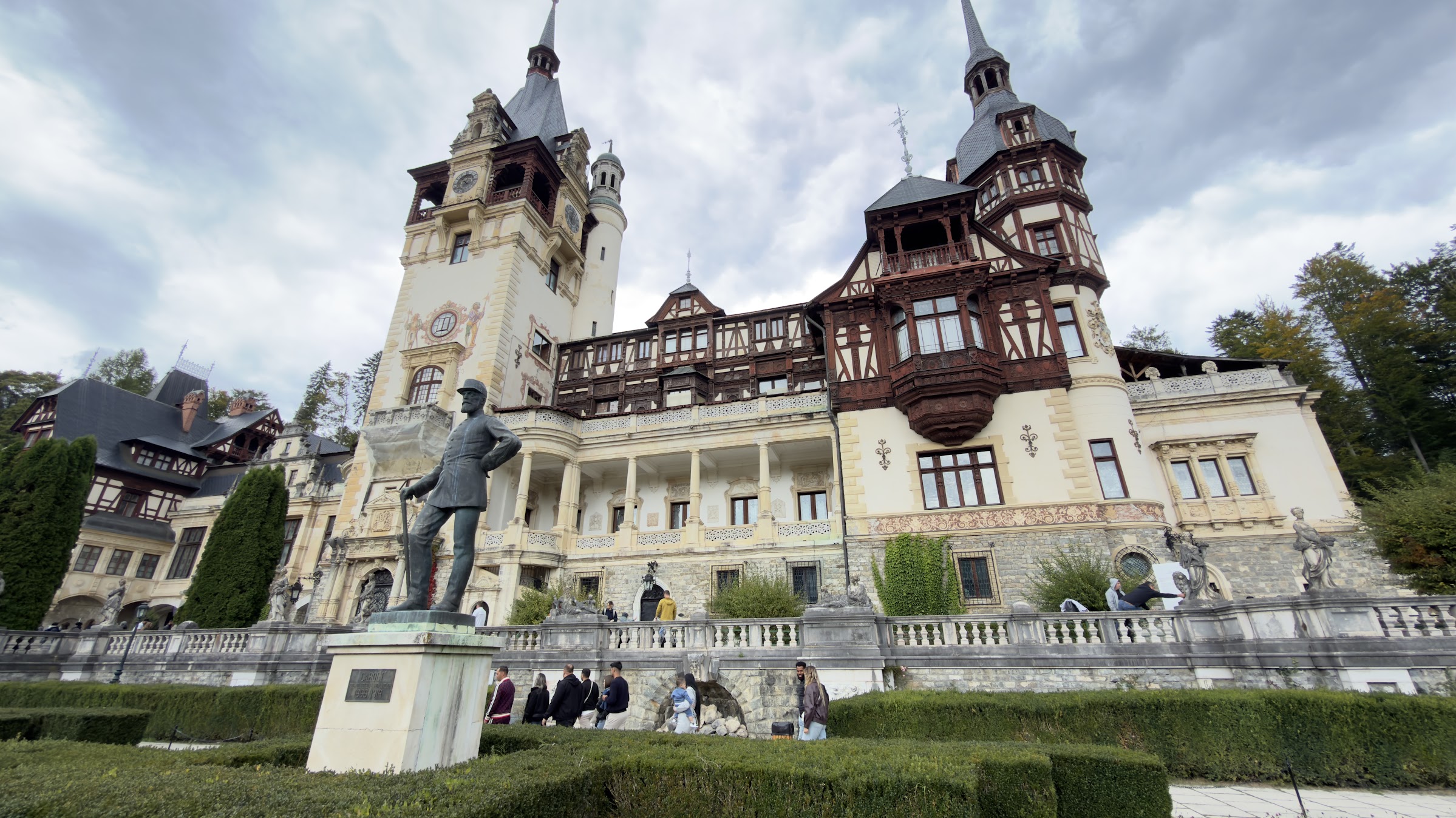 O Castelo de Peles em Sinaia